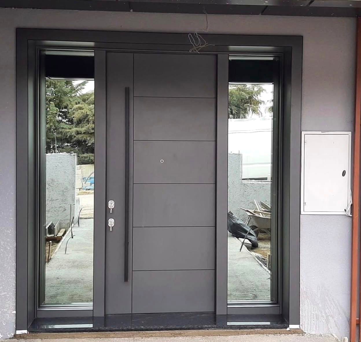 Modern custom entrance door